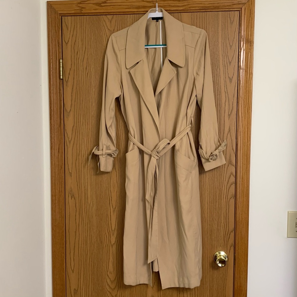 ❗️FLASH SALE ❗️⭐️ State Brand - Classic Tan Trench Coat
